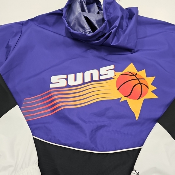 NWOT Phoenix Suns NBA Mitchell & Ness Full Zip Jacket Large New Without Tags - Picture 9 of 10